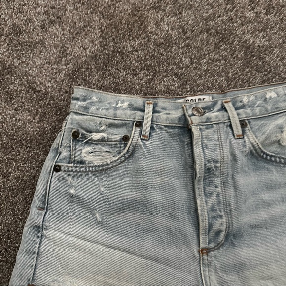 AGOLDE Jaden High Rise Shorts - Picture 7 of 9